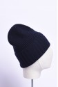 PURE CASHMERE CLOSE FITTING WHITE HAT