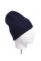 PURE CASHMERE CLOSE FITTING WHITE HAT