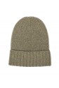 Cappello in puro cashmere Verde Chiaro