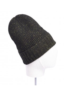 Cappello in puro cashmere Verde Chiaro