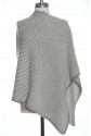 Poncho in puro cashmere