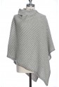 Poncho in puro cashmere