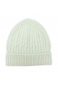 Off White Color Cashmere Wool Knitted Beanie