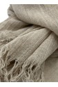 Light beige pure cashmere Pashmina